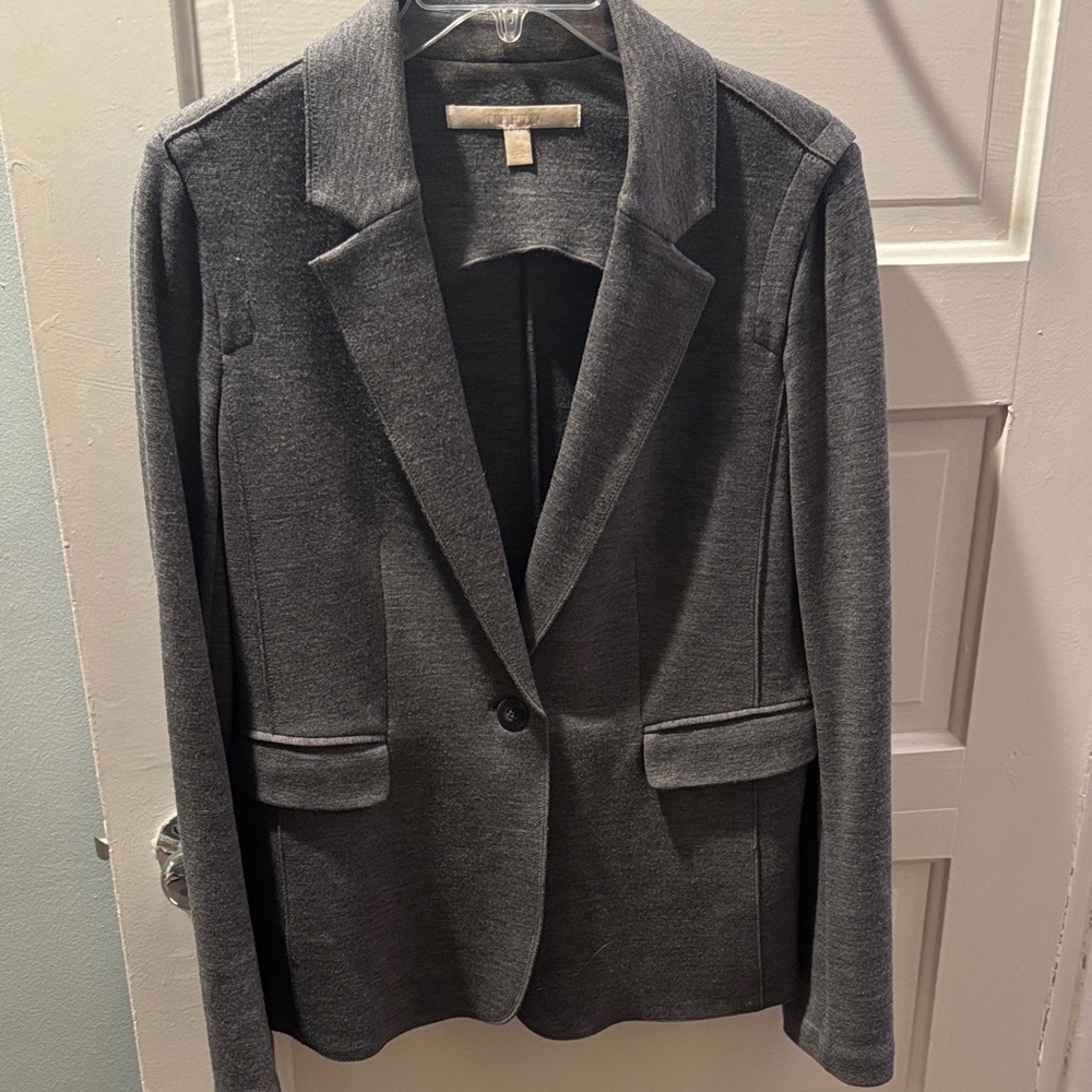 Nordstrom Charcoal Knit Blazer
